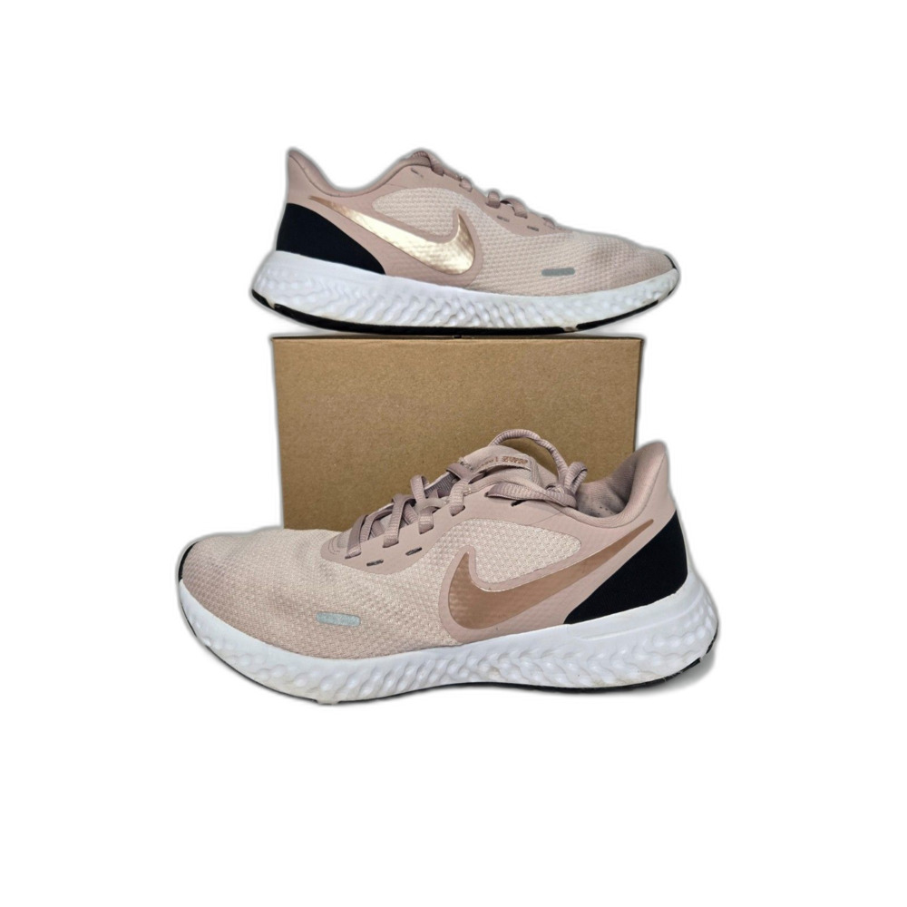 Nike Revolution 5 Barely Rose Running Shoes | Women's Size 7 | Pink Bronze
